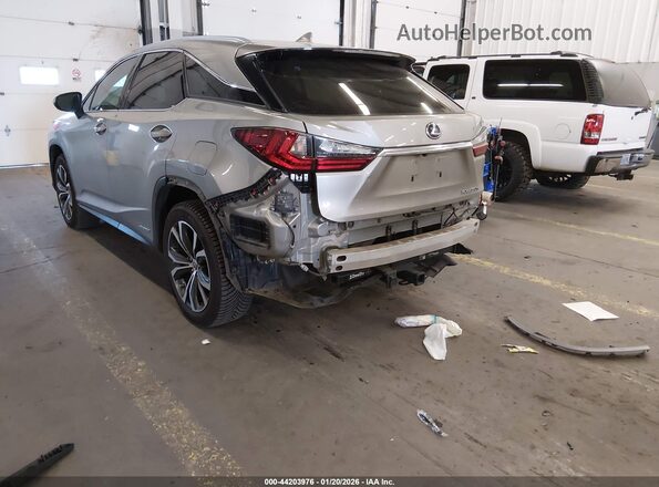 2T2BGMCA9HC017635 2017 LEXUS RX 450H Silver Tył lewy