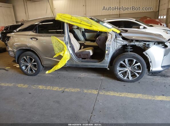2T2BGMCA9HC017635 2017 LEXUS RX 450H Silver Widok wnętrza 360 stopni