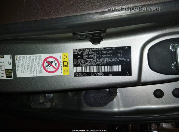2T2BGMCA9HC017635 2017 LEXUS RX 450H Silver Widok komory silnika