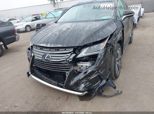 2T2BGMCAXKC036735 2019 LEXUS RX 450H Black Вид спереду