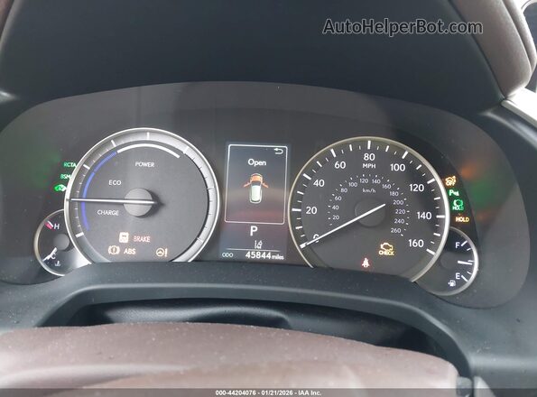 2T2BGMCAXKC036735 2019 LEXUS RX 450H Black Вид задніх сидінь