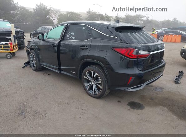 2T2BGMCAXKC036735 2019 LEXUS RX 450H Black Задня ліва чверть