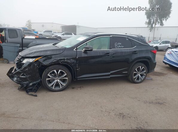 2T2BGMCAXKC036735 2019 LEXUS RX 450H Black 