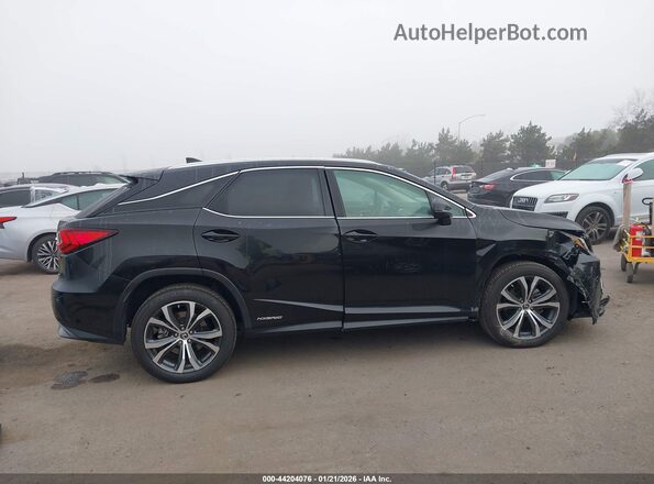 2T2BGMCAXKC036735 2019 LEXUS RX 450H Black Панорамний вид салону 360°