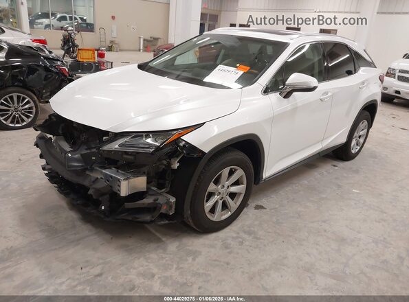 2T2BZMCA0GC008704 2016 LEXUS RX 350 White Front left