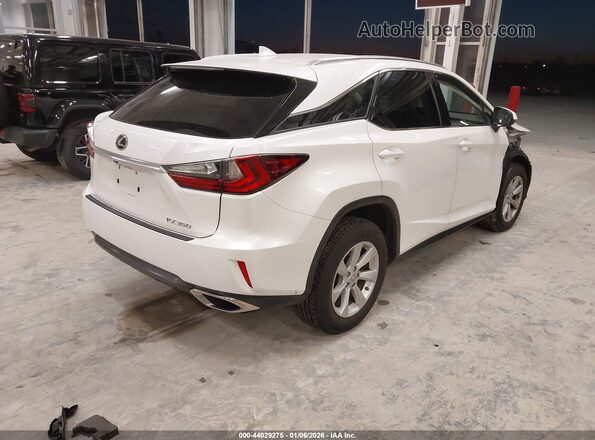 2T2BZMCA0GC008704 2016 LEXUS RX 350 White Rear right