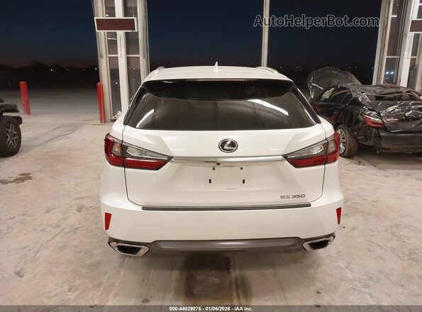 2T2BZMCA0GC008704 2016 LEXUS RX 350 White 