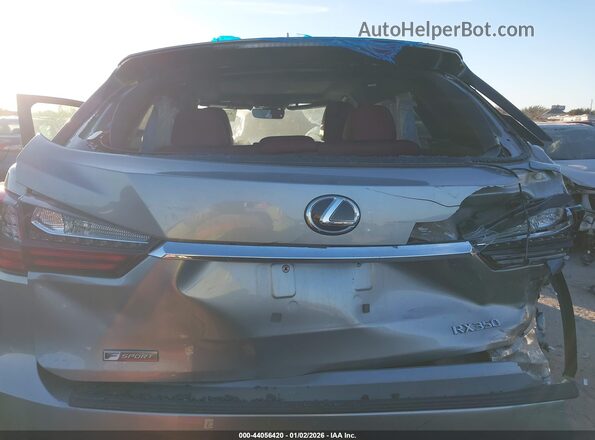 2T2BZMCA0KC211164 2019 LEXUS RX 350 Silver 