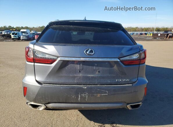 2T2BZMCA1GC001955 2016 LEXUS RX Gray Вид ззаду