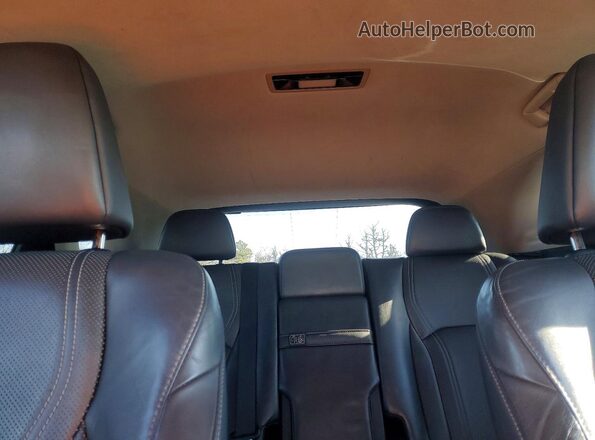 2T2BZMCA1GC001955 2016 LEXUS RX Gray Вид задніх сидінь