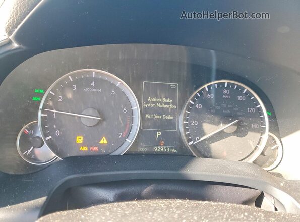 2T2BZMCA1GC001955 2016 LEXUS RX Gray Вид щитка приладів