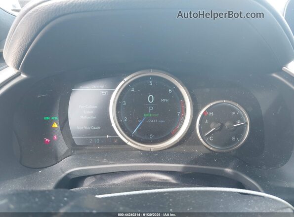 2T2BZMCA1GC044272 2016 LEXUS RX 350 Серебряный Вид задних сидений