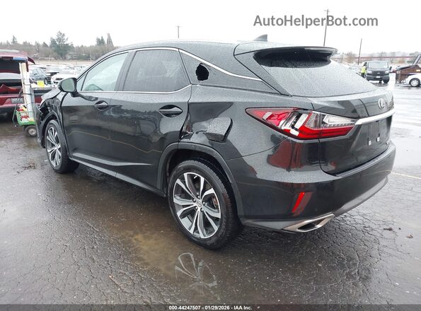 2T2BZMCA1HC054849 2017 LEXUS RX 350 Black Задня ліва чверть