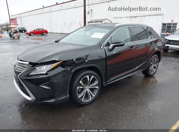 2T2BZMCA1HC054849 2017 LEXUS RX 350 Black Вид спереду
