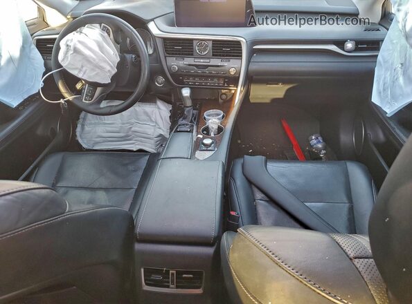 2T2BZMCA1HC059999 2017 LEXUS RX Gray წინა პანელის ხედი