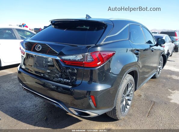 2T2BZMCA1KC184461 2019 LEXUS RX 350 Black უკანა მარჯვენა