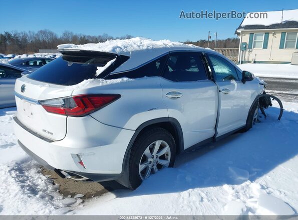 2T2BZMCA2GC014262 2016 LEXUS RX 350 White Հետևի աջ