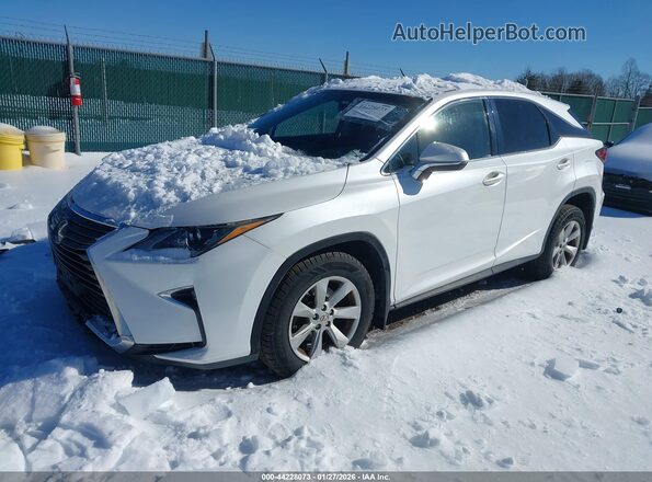 2T2BZMCA2GC014262 2016 LEXUS RX 350 White Առջևի ձախ երեք քառորդ տեսարան