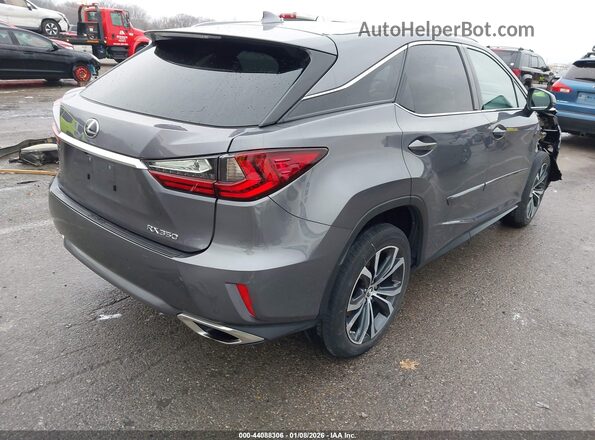 2T2BZMCA2JC157171 2018 LEXUS RX 350 Серый Задняя правая четверть
