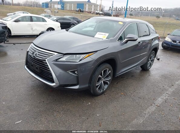 2T2BZMCA2JC157171 2018 LEXUS RX 350 Серый Передняя левая четверть
