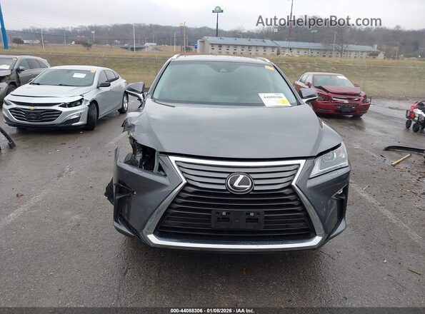 2T2BZMCA2JC157171 2018 LEXUS RX 350 Серый Вид задней части салона