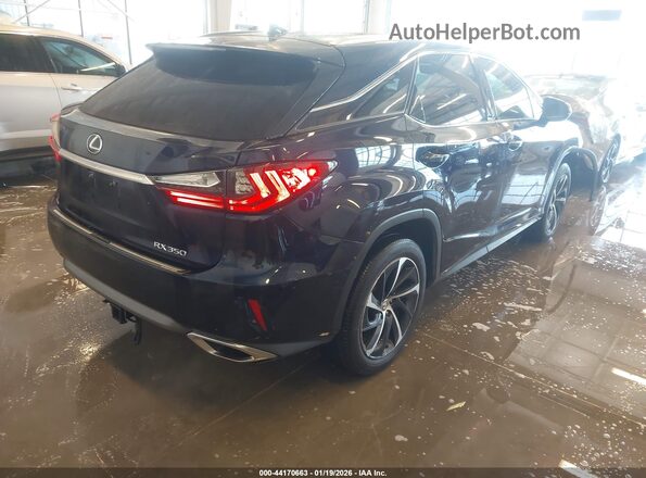 2T2BZMCA3HC132189 2017 LEXUS RX 350 Dark Blue უკანა მარჯვენა