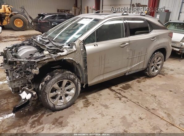 2T2BZMCA3JC140573 2018 LEXUS RX 350 Gray Передня ліва чверть