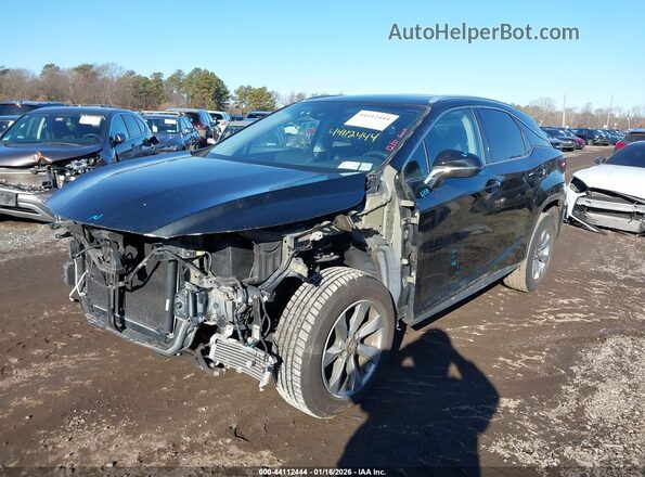 2T2BZMCA3JC151797 2018 LEXUS RX 350 Black Передня ліва чверть