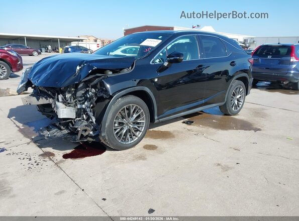 2T2BZMCA3KC175230 2019 LEXUS RX 350 Черный Передняя левая четверть
