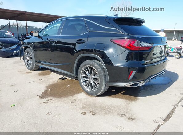 2T2BZMCA3KC175230 2019 LEXUS RX 350 Черный Задняя левая четверть