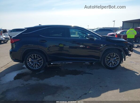 2T2BZMCA3KC175230 2019 LEXUS RX 350 Черный Вид задней части салона