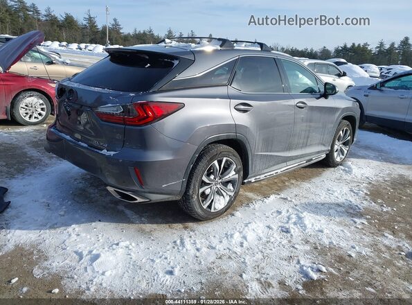 2T2BZMCA5JC140820 2018 LEXUS RX 350 Gray Tył prawy