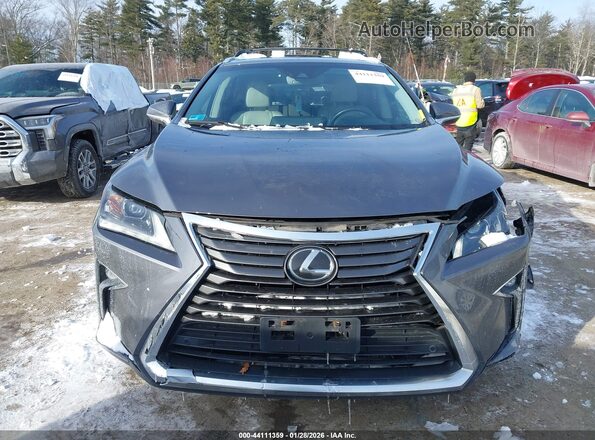2T2BZMCA5JC140820 2018 LEXUS RX 350 Gray Widok zestawu wskaźników