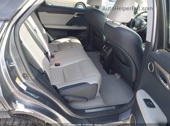 2T2BZMCA5JC140820 2018 LEXUS RX 350 Gray Widok naklejki z numerem VIN