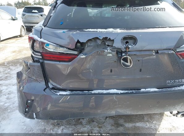 2T2BZMCA5JC140820 2018 LEXUS RX 350 Gray 