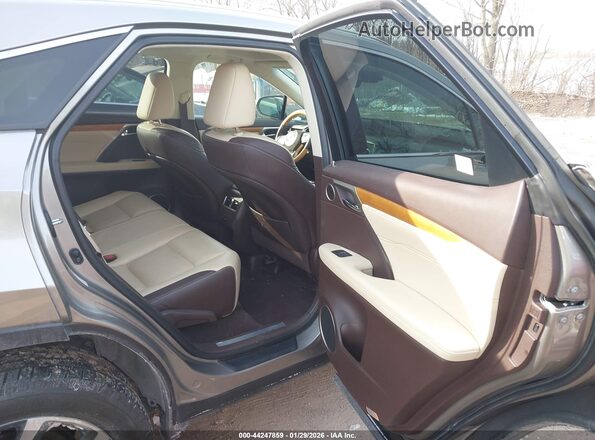 2T2BZMCA5JC161831 2018 LEXUS RX 350 Серебряный Вид наклейки с VIN-кодом