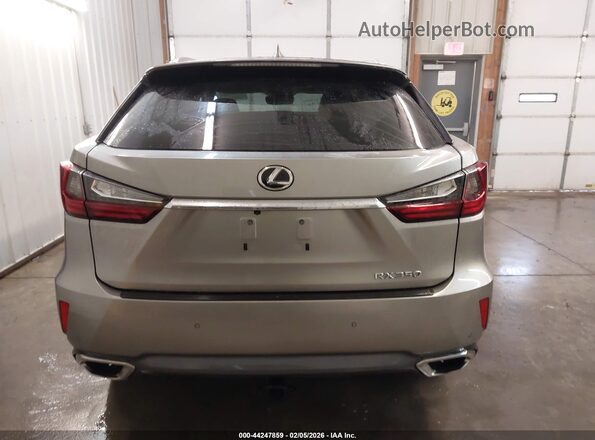 2T2BZMCA5JC161831 2018 LEXUS RX 350 Серебряный 