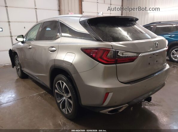 2T2BZMCA5JC161831 2018 LEXUS RX 350 Серебряный Задняя левая четверть