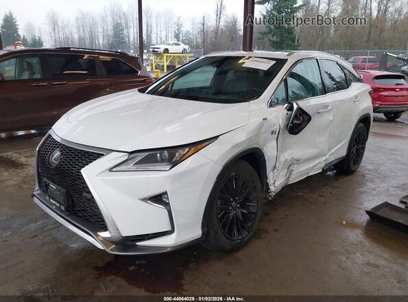 2T2BZMCA5KC200564 2019 LEXUS RX 350 White Przód lewy