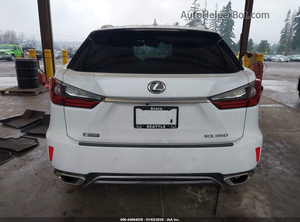 2T2BZMCA5KC200564 2019 LEXUS RX 350 White 