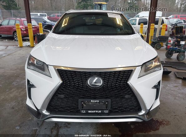 2T2BZMCA5KC200564 2019 LEXUS RX 350 White Widok zestawu wskaźników