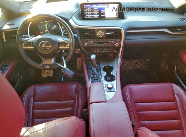 2T2BZMCA6GC043361 2016 LEXUS RX Серебряный Вид панели приборов