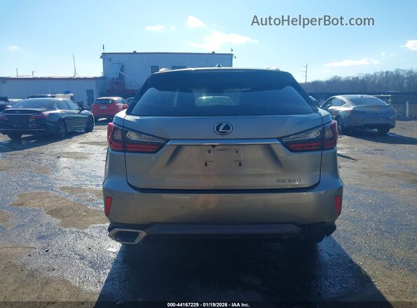 2T2BZMCA6JC138123 2018 LEXUS RX 350 Серебряный 