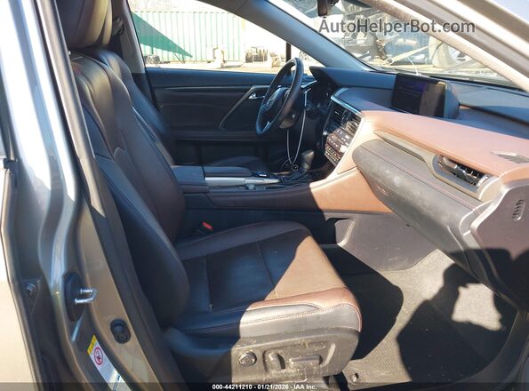 2T2BZMCA6KC191079 2019 LEXUS RX 350 Silver Вид салону спереду