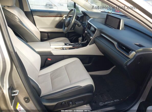 2T2BZMCA7KC177045 2019 LEXUS RX 350 Gray Front interior view