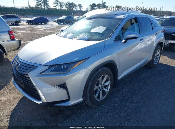 2T2BZMCA8JC164903 2018 LEXUS RX 350 Серебряный Передняя левая четверть