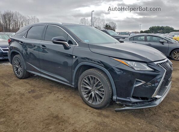 2T2BZMCA9GC022715 2016 LEXUS RX Black Delantero derecho