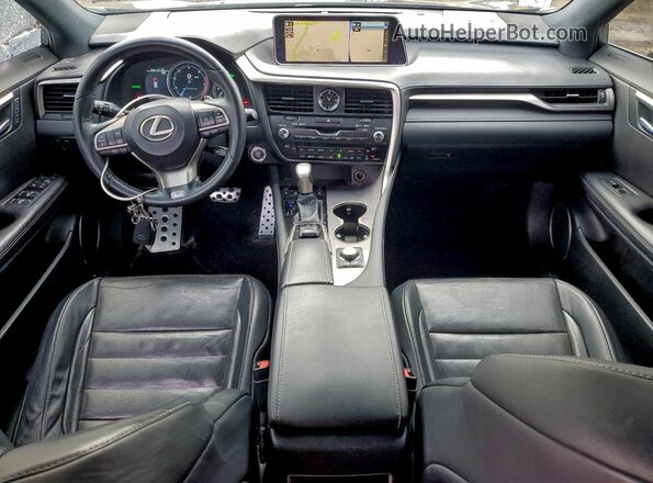 2T2BZMCA9GC022715 2016 LEXUS RX Black Vista del salpicadero
