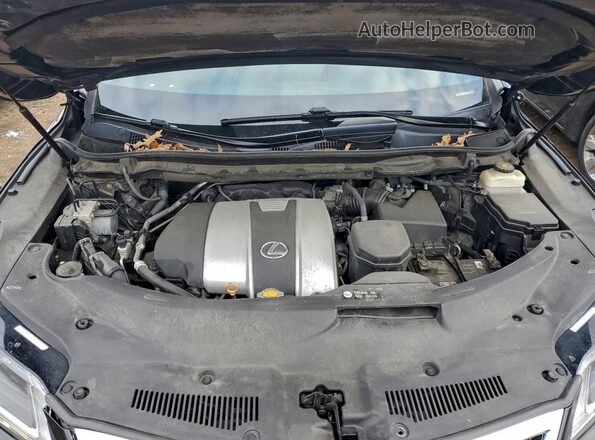 2T2BZMCA9GC022715 2016 LEXUS RX Black Vista del compartimento del motor