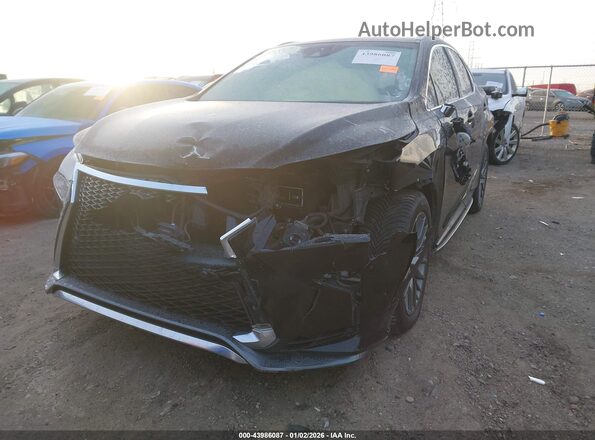 2T2BZMCA9HC085962 2017 LEXUS RX 350 Black Vista tres cuartos delantera izquierda